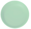 ASSIETTE MINERAL  Réutilisable Prémium Ø27cm - Vert pastel - GOLD PLAST